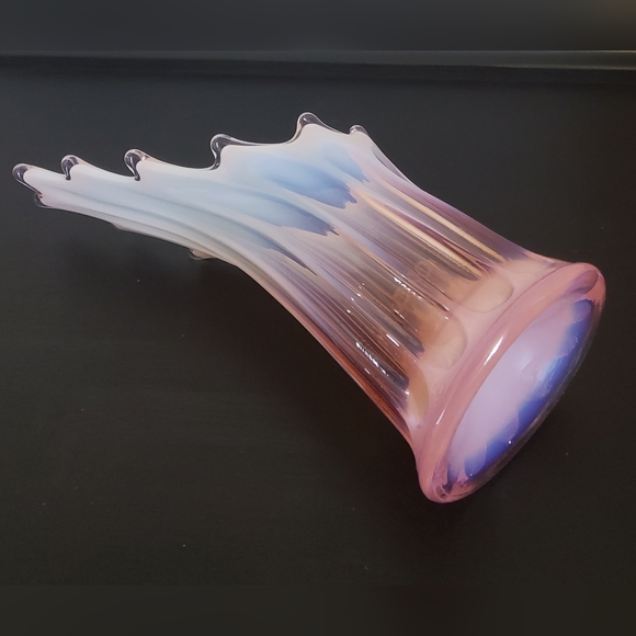 Vintage Fostoria Heirloom Pink Glass Holder - Picture 5 of 6